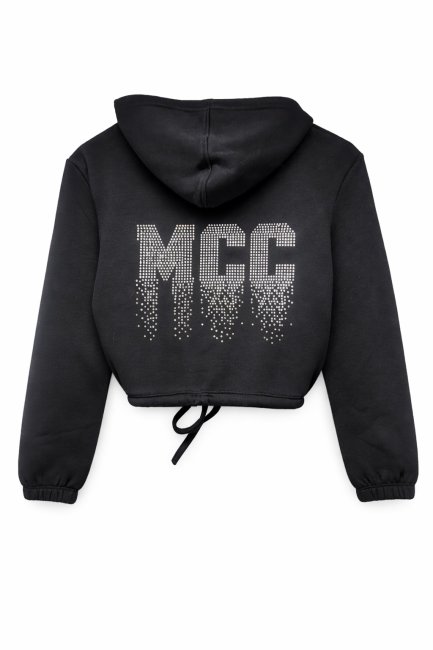 KIDS Hoodie Jacket  black - MCC Design Verlauf